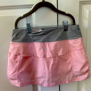 Lululemon size 2 pink skort